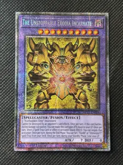 YuGiOh! - The Unstoppable Exodia Incarnate MP25-EN008 Starlight 1st Edition NM - Image 1