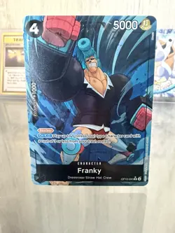 Franky / Rare Alt Art One Piece TCG English Card OP10-090 - Royal Blood - Image 1