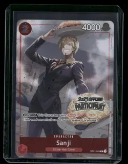 Sanji (Offline Regional 2023) [Participant] ST01-004 - One Piece TCG - NM/M - Image 1