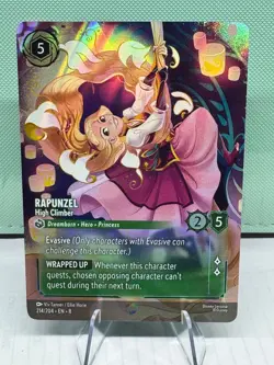Rapunzel High Climber Enchanted Disney Lorcana Reign of Jafar possible 10 - Image 1