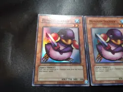 2x Penguin Soldier (2020 Date Reprint) RP01-EN089 Super Rare Yugioh Card Set NM - Image 2
