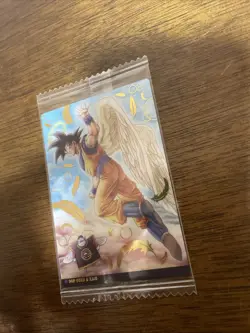 PREORDER Angel Goku SEC Secret Rare 1-24 Dragon Ball Itajaga Wafer Card Vol.1 - Image 3