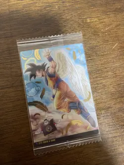 PREORDER Angel Goku SEC Secret Rare 1-24 Dragon Ball Itajaga Wafer Card Vol.1 - Image 4