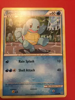 Squirtle 63/95 Unleashed COMMON Non Holo Pokemon TCG Card 2010 NM - Image 1