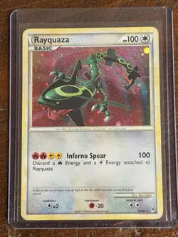 Pokemon TCG Rayquaza Holo Rare Card Call of Legends Series 20/95 - Image 1