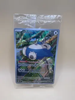 Snorlax SVP EN 051 Black Star Promo Scarlet & Violet Pokemon 151 Card - SEALED - Image 1