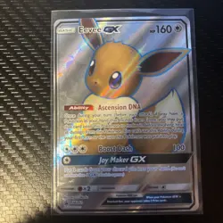 Eevee GX SM242 Full Art Promo Holo Pokemon TCG English Card Sun & Moon - Image 1
