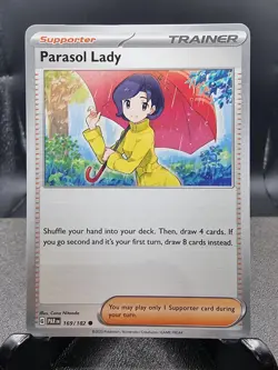 Parasol Lady 169/182 - Paradox Rift - Regular Uncommon - Pokemon Card TCG - NM - Image 1