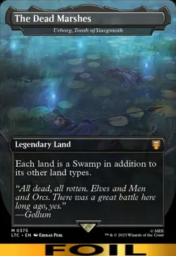 The Dead Marshes [Urborg, Tomb of Yawgmoth] ** FOIL ** Lord of the Rings NM MTG - Image 1