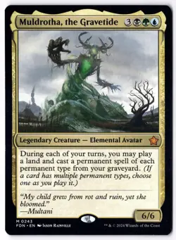 Muldrotha, the Gravetide FDN 243 Magic: The Gathering Mythic NM - Image 1
