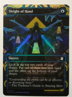 Sleight of Hand *FOIL Uncommon* Magic MtG x1 SOA Mystical Archive - Image 1