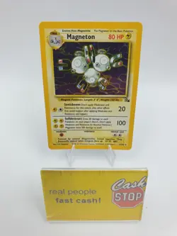 MAGNETON 11/62 HOLO RARE POKEMON TRADING CARD GAME - Image 1