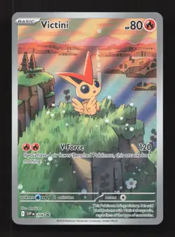 Victini 208 Holo Promo Scarlet & Violet Promo Pokemon Near Mint - Image 1