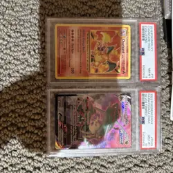 Pokemon Card Collection, Two Binders, Five Graded Cards, Gold Card And Tin￼ - Image 2