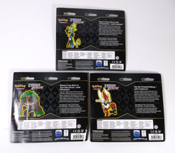 Pokemon Crown Zenith 3 Pack Blister Pin Collection Set Lot of 3 - Image 2