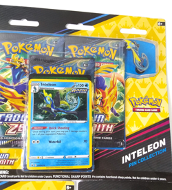 Pokemon Crown Zenith 3 Pack Blister Pin Collection Set Lot of 3 - Image 5