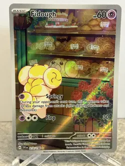Fidough 213/198 SV01 Scarlet & Violet Base Pokemon Illustration Rare Full Art - Image 1