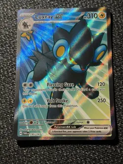 Luxray ex 195/167 Twilight Masquerade Ultra Rare Full Art Holo Pokemon TCG NM - Image 3