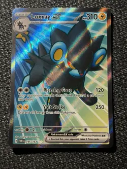 Luxray ex 195/167 Twilight Masquerade Ultra Rare Full Art Holo Pokemon TCG NM - Image 4