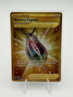 Pokemon TCG Memory Capsule (Secret) 202/185 Swsh04: Vivid Voltage Holo NM - Image 1