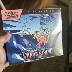 Pokemon TCG Mega Evolution Chaos Rising Elite Trainer Box ETB Factory Sealed - Image 1