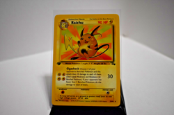 Pokemon TCG - Raichu 29/62 Fossil 1st Edition - NM - Image 1