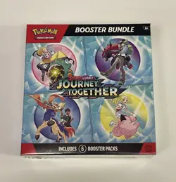 Pokemon Scarlet & Violet Journey Together Booster Bundle Box Zoroark Zacian 2026 - Image 1