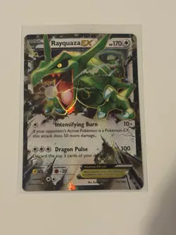 Pokemon Rayquaza EX 75/108 Roaring Skies Ultra Rare Holo English 170 HP 2015 - Image 1