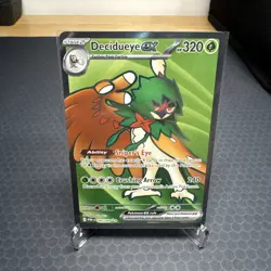 Decidueye ex 100/088 Holo Ultra Rare Perfect Order Pokemon Near Mint - Image 1