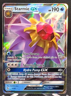 Starmie GX 14/68 Ultra Rare Hidden Fates Pokemon TCG NM - Image 1