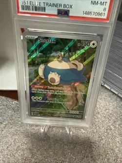 Pokemon 151 SV Black Star Promo Snorlax SVP051 NM English TCG #51 - Image 2