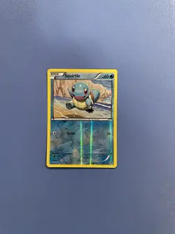 Squirtle 24/135 Reverse Holo Common Plasma Storm Pokemon Card - Lightly Played - Image 1