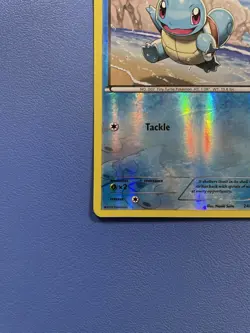Squirtle 24/135 Reverse Holo Common Plasma Storm Pokemon Card - Lightly Played - Image 5