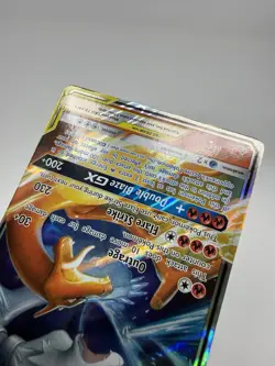 Pokemon Reshiram & Charizard GX TAG TEAM Rare 20/214 Unbroken Bonds HP270 Holo - Image 4