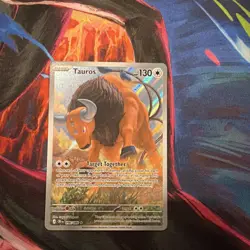 Pokemon Tauros CRiEN 096/086 Full Art Holo Basic HP130 ENG 2026 CHAOS RISING - Image 1
