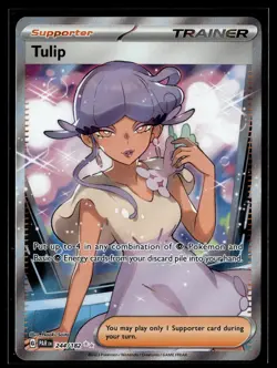 Pokemon TCG SV04: Paradox Rift #244/182 Tulip - Image 1
