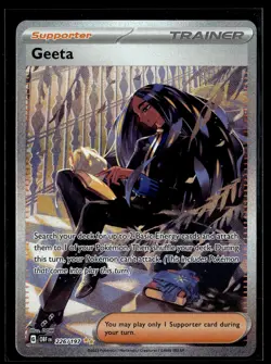 Pokemon TCG SV03: Obsidian Flames #226/197 Geeta - Image 1