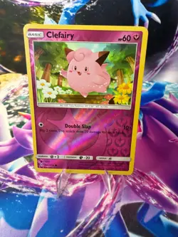 CLEFAIRY 132/214 UNBROKEN BONDS Reverse Holo Common Pokemon - Image 1