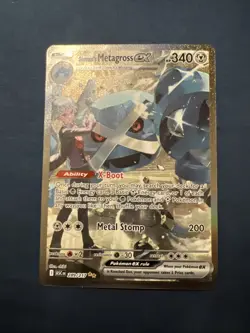 Pokemon TCG Steven’s Metagross Ex 289/217 SIR Ascended Heroes Mint Metagross - Image 1