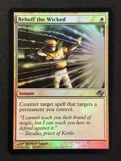 Rebuff the Wicked FOIL Planar Chaos Magic The Gathering MTG Card - Image 1