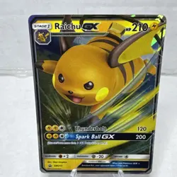 Raichu GX SM213 (NM) - Sun & Moon Black Star Promo - Pokemon TCG - Image 1