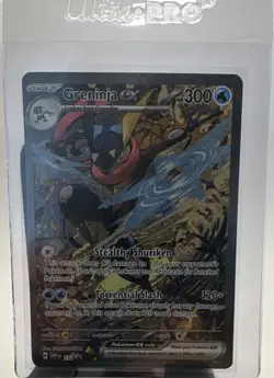 Greninja ex 132 Scarlet & Violet Promo 300 HP Holo Promo Pokemon TCG English - Image 1