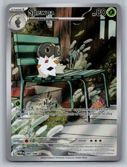 Spewpa 89/88 ME03: Perfect Order Pokemon TCG Illustration Rare - Image 1