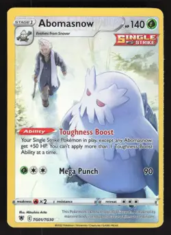 Abomasnow TG01/TG30 Pokemon TCG Astral Radiance VLP - Image 1
