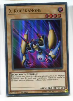 Yu-Gi-Oh! X Kopfkanone Ultra Rare LCKC-DE005 - Image 1