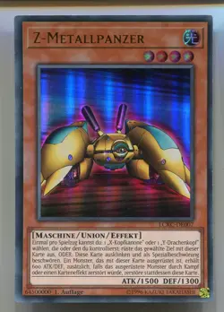 Yu-Gi-Oh! Z Metallpanzer Ultra Rare LCKC-DE007 - Image 1
