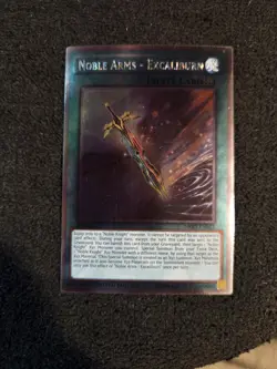 Noble Arms - Excaliburn NKRT-EN023 Limited - Yu-Gi-Oh! TCG Platinum Rare - Image 1