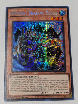 Mermail Shadow Squad Prismatic Secret Rare Yugioh! Mega pack 2025 - Image 1