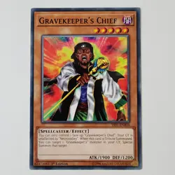 Gravekeeper's Chief - SS01-ENB04 - Common - LP - 1st ed - Yugioh - Image 1