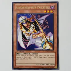 Gravekeeper's Priestess - LCJW-EN258 - NM/VLP - Rare - 1st ed - Yugioh - Image 1